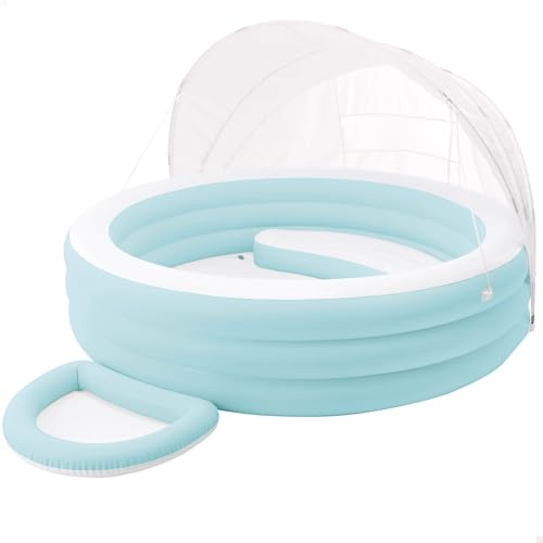Intex Swim Center 57195NP Auvent Gonflable pour Piscine 177 x 221 x 137 cm