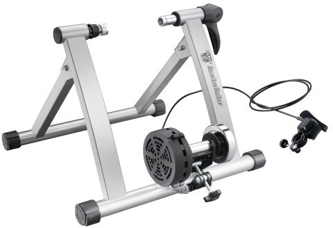 Bike Lane Pro Trainer pour vélo d'exercice Home trainer machine Ride toute l'année, Silver