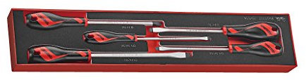 Teng Tools - 5 Piece Flat and PH Type Screwdriver Set in EVA Tray - TEX915N