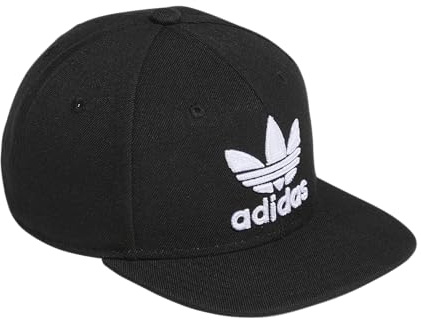 adidas Originals Gorra estructurada de ala Plana con Cadena de trébol para niño