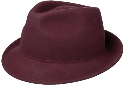 LIPODO Trilby Sombrero de Fieltro Hombre Mujer Made in Italia Otoño Invierno