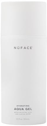 NuFACE Aqua Gel Activator - leitfähiges Gel & Aktivator - mit IonPlex & Hyaluronsäure - optimiert Mikrostrom-Behandlungen mit dem NuFACE Microcurrent Device (98 ml)