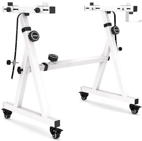 Vhffoso Keyboard Ständer,Tastatur für 54-88 Tasten, Keyboardständer breiten-/höhenverstellbar, faltbar, Klavierständer Z Form, E Piano Ständer,digital piano stand (Weiß)