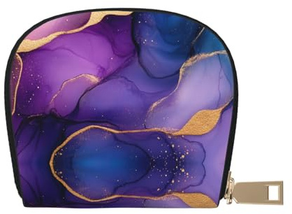 ASDJHFABKY Cute Leather Bag Abstract Marble Wallet Abstract Marble Design Card Pack New Parents - Pediatrician and Pharmacy Cards 9X11CM