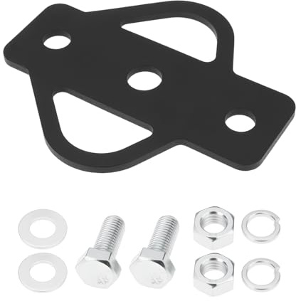 Be In Your Mind Adaptateur D'attelage VTT 3 Voies 16,2 X 5,6 Cm pour Voiturette de Golf Tracteur Remorque Tondeuse à Gazon