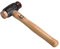 Thor Marteau double face en cuivre 208, cuir brut, taille A, (brun, noir)