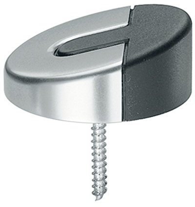 FSB Bodentürpuffer - 38 3816, Durchmesser 60 mm, Anschlag Gummi, 1 Stück, silber,0 38 3816 00000 0105