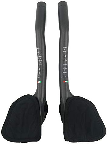 Triathlon Aufsatz Rennrad RXL SL triathlon lenkeraufsatz 31.8mm rennrad rest lenker UD mat schwarz 340mm