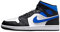 Air Jordan 1 Mid White Black Racer Blue