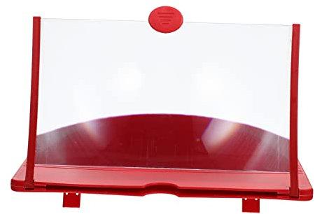 Gadpiparty Loupe Écran Téléphone Portable HD avec Support Agrandisseur Écran pour Protéger Les Yeux Compatible Smartphone pour Vidéos Et Films à Domicile