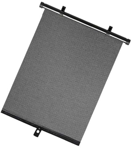 Auto Seitenfenster Sonnenschutz, Einziehbarer Autofenster Sonnenschutz, Verstellbarer Sonnen-Hitzeschutz, Auto Sonnenschutz mit Saugnäpfen, Automotive Sonnenschutz, Windschutzscheibe Sonnenschutz mit