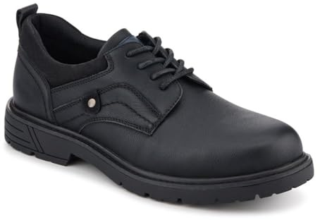 Casual Lace-Up Shoes - Black Size 9
