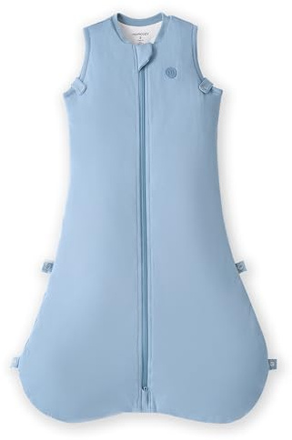 momcozy Saco de Dormir bebé 1.5 TOG de bambú, diseño Saludable para la Cadera (IHDI), Cremallera Doble para Cambio fácil, Ajuste SnapFit, Suave y Transpirable, 0–24 Meses