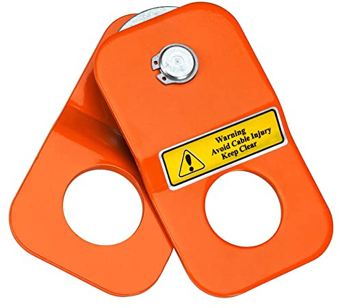 WINCHMAX ATV Snatch Block Winch Pulley. 4 Tonne MBL.