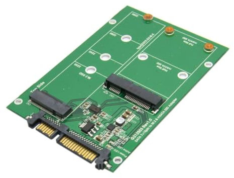 CY Kombinierte Mini-PCI-E-2-Lane-M.2- und mSATA-SSD-zu-SATA-3.0-Adapterplatine
