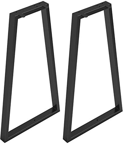 Signstek Möbelfüße Haarnadel 2Stk. Tischbeine 70cm/28'' Höhe für Couchtische, Moderne Bartheke，Schreibtische, Nachtständer oder Esstisch（Trapeznähte）
