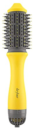 Drybar Single Shot Blow-Dryer Brush || style, dry, brush in one step, ionic technology, ergonomicand lightweight design, 2.25 Inch round shape, 3 temperature settings || geat for all hair types