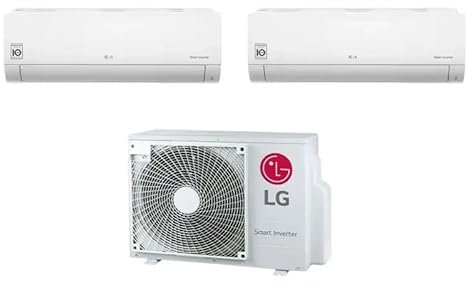 Climatizzatore LG Libero Smart wifi dual split 7000+9000 btu inverter con R32 MU2R15 in A+++
