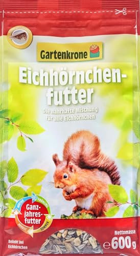 600g Gartenkrone Eichhörnchenfutter