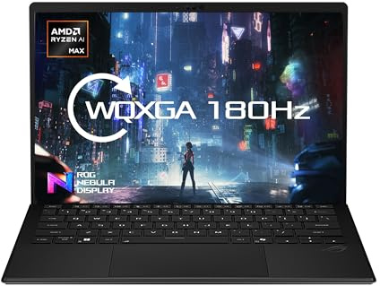 ASUS ROG Flow Z13 GZ302EA 2-in-1 Gaming Laptop| 13.4 2.5K Touchscreen 180Hz ROG Nebula Screen |AMD Ryzen AI Max 390 12-Core Processor | 32GB LPDDR5X RAM | 1TB SSD | Windows 11