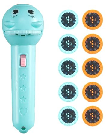 Projecteur Bébé,Projecteur 80 Motifs avec 10 Disques pour Enfant - Jeu Éducatif Chinoise avec 10 Disques Dessins Animés Garçon Fille