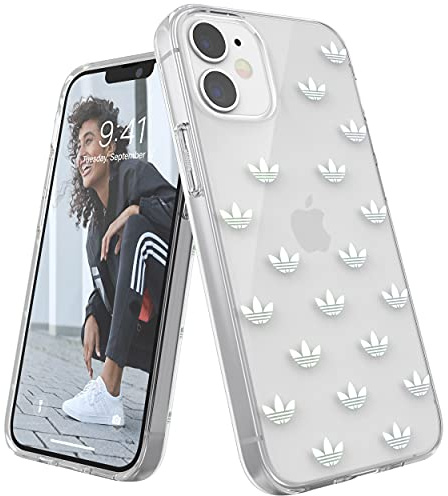adidas Phone Case Designed for iPhone 12 Mini Case, 5.4 Inches, Drop Tested Cases, Shockproof Raised Edges, Originals Snap Case Protective Cover, Colourful