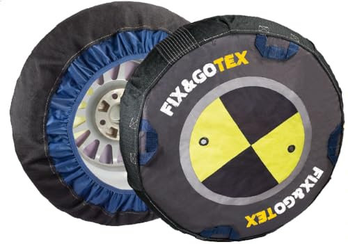 Fix & GOTEX auto-8ZFF – Schneeketten, Kette Textil Größe F