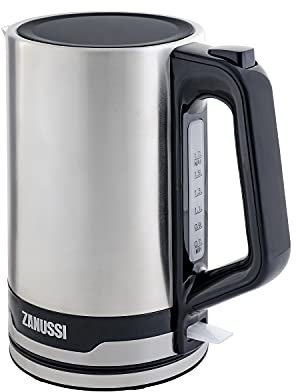 Zanussi ZEK-1240-SS Digital Cordless Kettle - Stainless Steel