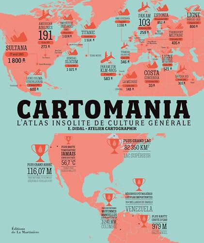 Cartomania: L'Atlas insolite de culture générale