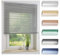 ourdeco® Aluminium-Jalousie / 080 x 130 Silber (Breite x Höhe) / Montage an Wand oder Decke, Premium Alu-Jalousie