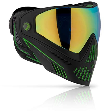 Dye i5 Paintball Maske, Mehrfarbig (Black/Lime), One Size