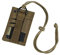 OneTigris 2-in-1 Taktischer Ausweishalter , 500D Cordura Nylon, MOLLE-kompatibel, Ausweistasche mit Sichtfenster, 3 Kartenfächern & Stifthalter, Ideal für EDC, Outdoor, Sicherheitskräfte