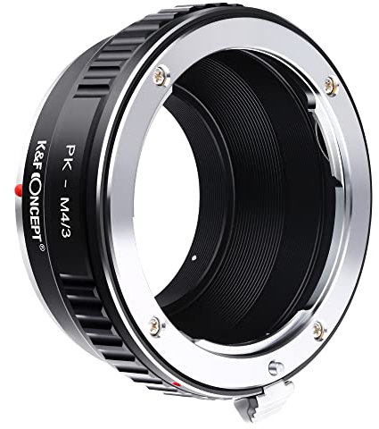 K&F CONCEPT PK to M4/3 Adapter, Lens Mount Adapter for Pentax K PK Lens to Micro 4/3 MFT Mount Compatible With Olympus Panasonic Cameras