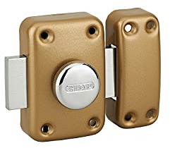 Serratura a chiavistello a pomolo Apache per porta interna, acciaio, bronzo epossidico - THIRARD