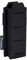 IDOGEAR MOLLE Magazinbeutel Einzelne Pistolen Magtasche Elastische Oben Offene Tasches für Glock M1911 92 9mm .40 Magzines Taschenlampen Holster(Black)