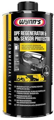 Wynns Commercial Vehicle DPF Regenerator & NOx Sensor Protector - Cleans Blocked Diesel Filters and Reduces Soot Emissions - Optimizes Sensor Performance - 1L