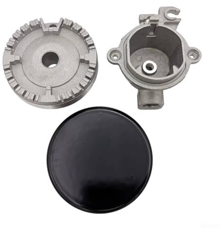 EasyByMall Juego de 3 quemadores de cocina con tapa de estufa de gas (plano 75), M53Z8KUP9VRM276OKL86QOWU3