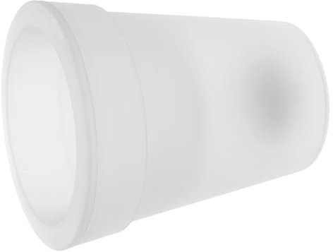 ifundom Solar Powered Led Flower Pots Outdoor Waterproof Garden Planters White Light Illuminated Decorative Glowing Pots for Patio Home