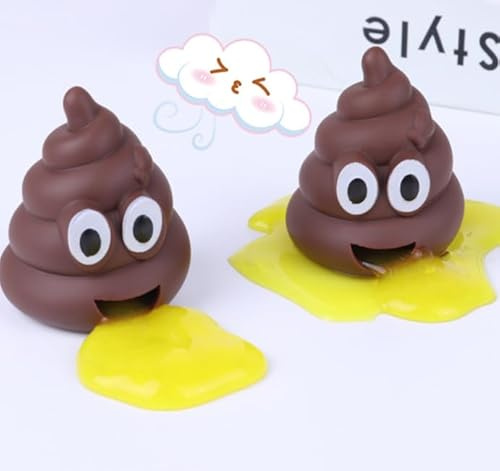 Puking Ball - Palla antistress, 4 pezzi, per adulti, adolescenti, ragazzi e bambini
