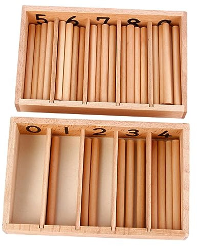 BESPORTBLE Familienspaß Krocket Mallet Stick Box Lernspiel Für Kinder Hand-Auge-koordination Farbe