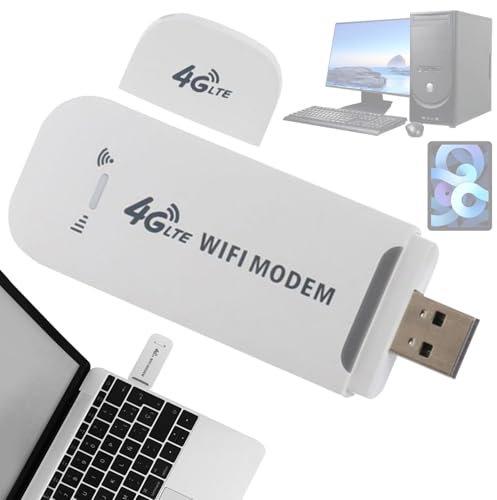 Dongle USB 4G, módem celular USB, dispositivo de punto de acceso personal, versátil, dispositivo WiFi portátil, dongle WiFi para pequeños dispositivos Internet móviles para smartphones, tabletas