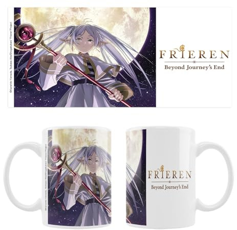Crunchyroll - Frieren: Beyond Journey’s End - Frieren: Nach dem Ende der Reise - 2 - Tasse, Mug - 320 ml, Yellow