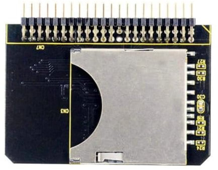 FIRSTXIU Adattatore IDE da 6,3 cm maschio a 44 pin per hard disk portatile, compatibile con più schede di memoria, nessun driver richiesto