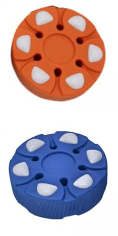 Harilla 2X Roller Hockey Puck Hockey Ball pour L'entraînement Sportif