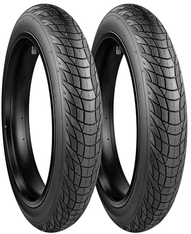 GRELiving Pneu de vélo 20 x 3.0 / Fat Bike Tire/Manteau de vélo – Pneus haute performance pour l'aventure et la vie quotidienne (seulement 2 pneus, 20 x 3,0)