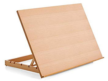 A2 Workstation Danube für Keilrahmen, bis 49 cm höhe, höhenverstellbar, Abmessung 75 x 50 x 49cm