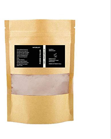 Pierre d’Alun en Poudre de Cristaux 250g | 100% Naturelle | Déodorant Minéral & Cosmétique DIY | Soin Traditionnel