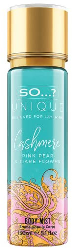 So…? Unique Damen Vegan Cashmere Duftendes Körpernebel, bodyspray für damen 150ml