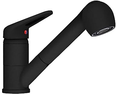 Franke Novara-Plus 115.0693.841 Black Matt - Grifo de alta presión