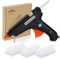 Dweyka Hot Glue Gun 100W, 30 Pack Glue Sticks 11mm, Large Craft Glue Gun Crafting for DIY, Arts & Crafts, Sealing, Home Repairs, Cards, and Glass, 100BLACK